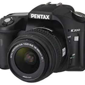 【中古】「非常に良い」Pentax デジタル一眼レフカメラ K200D レンズキット (K200D+DA18-55II)