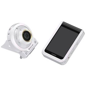 CASIO EXILIM EX-FR100LWE 良品 動作確認済み 1ヶ月保証付 自撮り対応 コンパクト