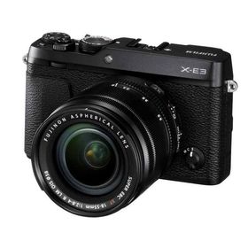 FUJIFILM X-E3レンズキットブラック X-E3LK-B レンズキット ブラック 良品 動作確認済み 1ヶ月保証付 小型軽量 ミラーレス