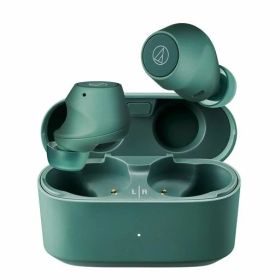 オーディオテクニカ ATH-CKS30TW+(E) ワイヤレスイヤホン bluetooth ノイズキャンセリング 重低音 最大約20時間再生 IP55 防水防塵 マルチポイント対応 小型軽量 アプリ対応 ヒアスルー 低遅延モ…