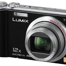 【中古】（非常に良い）パナソニック デジタルカメラ LUMIX (ルミックス) TZ7 ブラック DMC-TZ7-K