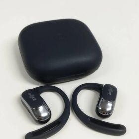 【良品】SHOKZ OpenFit Air/T511/オープンイヤーワイヤレスイヤホン/ブラック