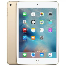 【中古】(並品)〈SIMフリー〉Apple iPad mini 第4世代 Cellular 128GB ゴールド MK782J/A【安心保証90日/赤ロム永久保証】iPadmini4 本体 アイパッド タブレット