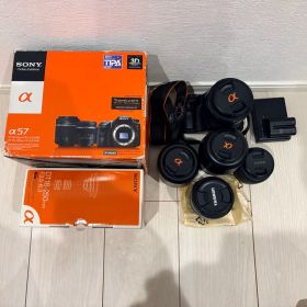 SONY α57 本体＋レンズ5個 セット お買い得商品！！