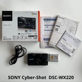 【美品】SONY Cyber-Shot DSC-WX220ブラック