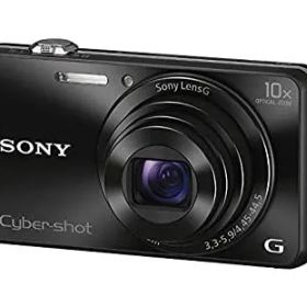 【中古】「非常に良い」SONY デジタルカメラ Cyber-shot WX220 光学10倍 ブラック DSC-WX220-B