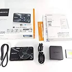 【中古】(非常に良い)SONY デジタルカメラ Cyber-shot WX220 光学10倍 ブラック DSC-WX220-B