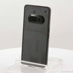 〔中古〕Nothing Phone (3a) 128GB ブラック A10400154 SIMフリー〔276-ud〕