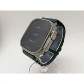 【中古】Apple Apple Watch Ultra2 49mm Cellular チタニウムケース/ブルーアルパインループ(M) MREP3J/A【府中ル・シーニュ】保証期間1ヶ月【ランクB】