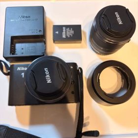 極美品！Nikon 1 J1 本体 1 NIKKORダブルレンズキット メンテ済