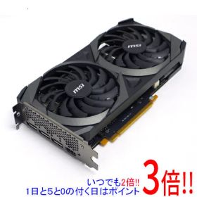 【中古】MSI製グラボ GeForce RTX 3060 Ti VENTUS 2X 8G OCV1 LHR PCIExp 8GB