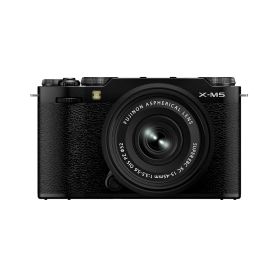 富士フイルム(FUJIFILM) ミラーレス一眼カメラ X-M5 レンズキット(XF15-45) ブラック F X-M5LK-1545-B JP 日英二言語モデル