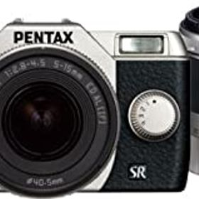 【中古】PENTAX デジタルミラーレス一眼 Q10 ダブルズームキット [標準ズーム 02 STANDARD ZOOM ・望遠ズーム 06 TELEPHOTO ZOOM] シルバー Q10 WZOOMKIT