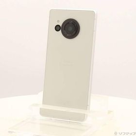 〔中古〕SHARP(シャープ) AQUOS R8 256GB クリーム SH-52D docomo SIMフリー〔295-ud〕