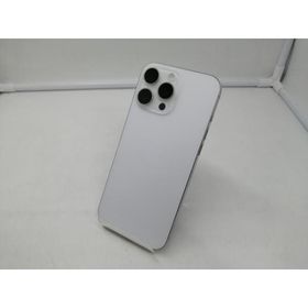 【中古】Apple au 【SIMフリー】 iPhone 16 Pro Max 256GB ホワイトチタニウム MYWH3J/A【札幌】保証期間１ヶ月【ランクA】