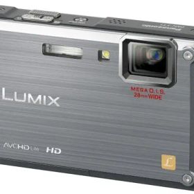 パナソニック 防水デジタルカメラ LUMIX (ルミックス) FT1 ソリッドシルバー DMC-FT1-S(中古品)