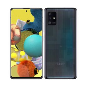 Galaxy A51 5G SCG07[128GB] au プリズムブリックスブラック【…