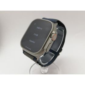 【中古】Apple Apple Watch Ultra2 49mm Cellular チタニウムケース/ブルーアルパインループ(M) MREP3J/A【府中ル・シーニュ】保証期間１ヶ月【ランクB】