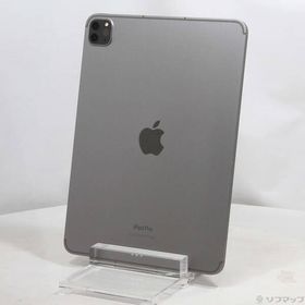 〔中古〕Apple(アップル) iPad Pro 11インチ 第4世代 512GB スペースグレイ MNYG3J／A SIMフリー〔371-ud〕