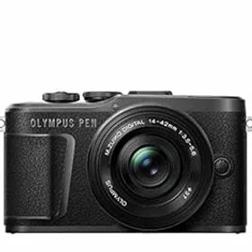 【中古】OLYMPUS ミラーレス一眼カメラ PEN E-PL10 14-42mm EZレンズキット ブラック