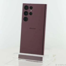 ソフマップ 〔中古品〕 Galaxy S22 Ultra 256GB バーガンディ SC-52C docomo SIMフリー【348】