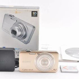 【箱あり美品】【2ヶ月保証付き】SONY Cyber-shot DSC-WX30 ゴールド デジカメ 動作確認済み 電池 充電器＃1593