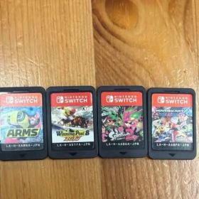即発送マリオカート8DX スプラトゥーン2 ARMSSwitchソフト4本セット