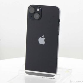 〔中古〕Apple(アップル) iPhone14 Plus 256GB ミッドナイト MQ4J3J／A SIMフリー〔276-ud〕