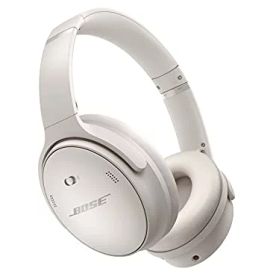 【中古】Bose QuietComfort 45 headphones ワイヤレスヘッドホン Bluetooth ノイズキャンセリング マイク付 ホワイトスモーク 最大24時間再生 有線対応