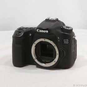 〔中古〕Canon(キヤノン) EOS 70D W (2020万画素／SDXC)〔349-ud〕