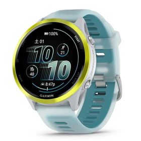【Forerunner265後継モデル】 GARMIN(ガーミン) GPSランニングウォッチ Forerunner 570 47mm White/Amp Yellow