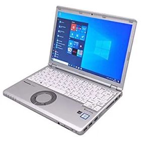 【中古】【非常に良い】Ｗebカメラ内蔵【Win 10搭載】軽量小型Panasonic Let's note CF-SZ5 ★高性能第6世代Core i5 2.4GHz／8GBメモリ／SSD 256GB／12インチ／WiFi／Bl