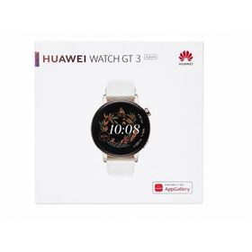 HUAWEI WATCH GT 3 42mm ホワイトレザー スマートウォッチ