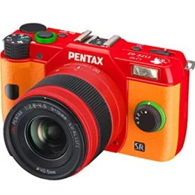 【中古】PENTAX ミラーレス一眼 Q10 エヴァンゲリオンモデル ズームレンズキット [標準ズーム 02 STANDARD ZOOM] TYPE 02: アスカ 12609