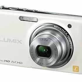【中古】(良い)パナソニック デジタルカメラ LUMIX FX77 リリーホワイト DMC-FX77-W