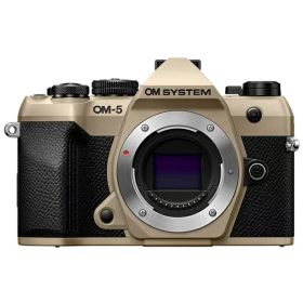 【10年間保証付き】[OM SYSTEM] OM-5 Mark II ボディーサンドベージュ (OM SYSTEM 夏のキャッシュバック対象商品 2026年6月26日～9月13日）