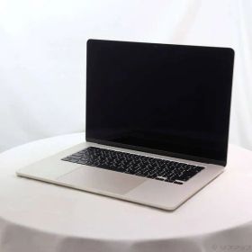 ソフマップ 〔中古品〕 MacBook Air 15.3-inch Early-2024 MXD33J／A Apple M3 8コアCPU_10コアGPU 16GB SSD512GB スターライト 〔26.3 Tahoe〕【258】
