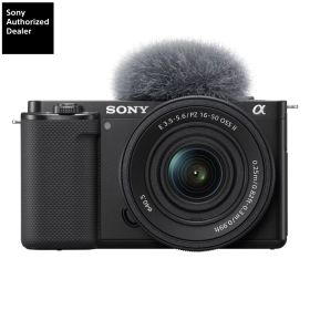 [新品]SONY ソニー ミラーレス一眼カメラ レンズ交換式VLOGCAM ZV-E10K B パワーズームレンズキット ブラック