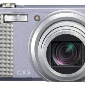 【中古】「非常に良い（無料延長保証）」RICOH デジタルカメラ CX3 すみれ CX3SU