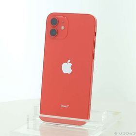 (中古)Apple iPhone12 64GB プロダクトレッド MGHQ3J/A SIMフリー(377-ud)