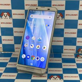 【中古】AQUOS sense3 lite 64GB シルバーホワイト SH-RM12 楽天モバイル版SIM