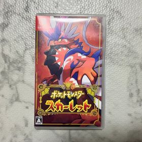 Nintendo Switch ポケットモンスター スカーレット ソフト（美品）