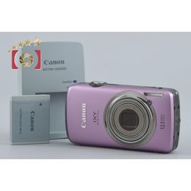 【中古】Canon キヤノン IXY Digital 930 IS パープル コンパクトデジタルカメラ