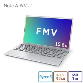 ノートパソコン 新品 FMV Note A WA1-L1 15.6型 Windows11 Home Ryzen5 メモリ32GB SSD1TB Officeなし FMVWL1A59N