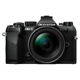 デジタル一眼レフカメラ OMデジタルソリューションズ OM SYSTEM OM-5 Mark II 12-45mm F4.0 PRO レンズキット [ブラック]