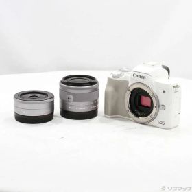 ソフマップ 〔中古品〕 EOS Kiss M ダブルレンズキット ホワイト【344】