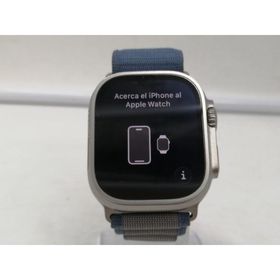 【中古】Apple Apple Watch Ultra2 49mm Cellular チタニウムケース/ブルーアルパインループ(L) MREQ3J/A【札幌】保証期間１ヶ月【ランクA】