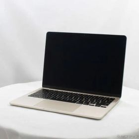 ソフマップ 〔中古品〕 MacBook Air 13.6-inch Mid-2022 MLY13J／A Apple M2 8コアCPU_8コアGPU 16GB SSD512GB スターライト 〔26.3 Tahoe〕【377】