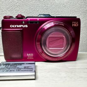 完動品【美品】OLYMPUS SH-25MR ピンク コンパクトデジカメ
