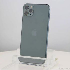 ソフマップ 〔中古品〕 iPhone11 Pro Max 64GB ミッドナイトグリーン MWHH2J／A SoftBank【377】